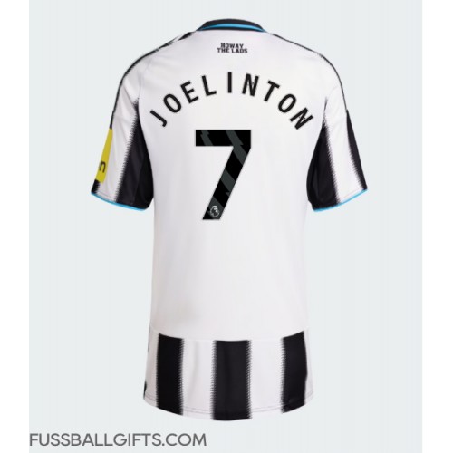 Newcastle United Joelinton #7 Fußballbekleidung Heimtrikot Damen 2025-26 Kurzarm